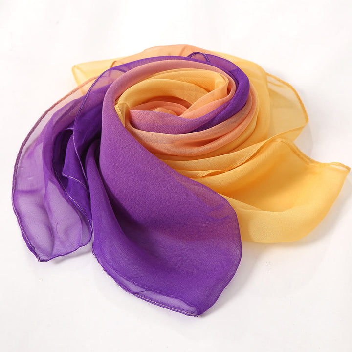 Women's Soft Solid Color Summer Sunscreen Thin Scarf - image 22