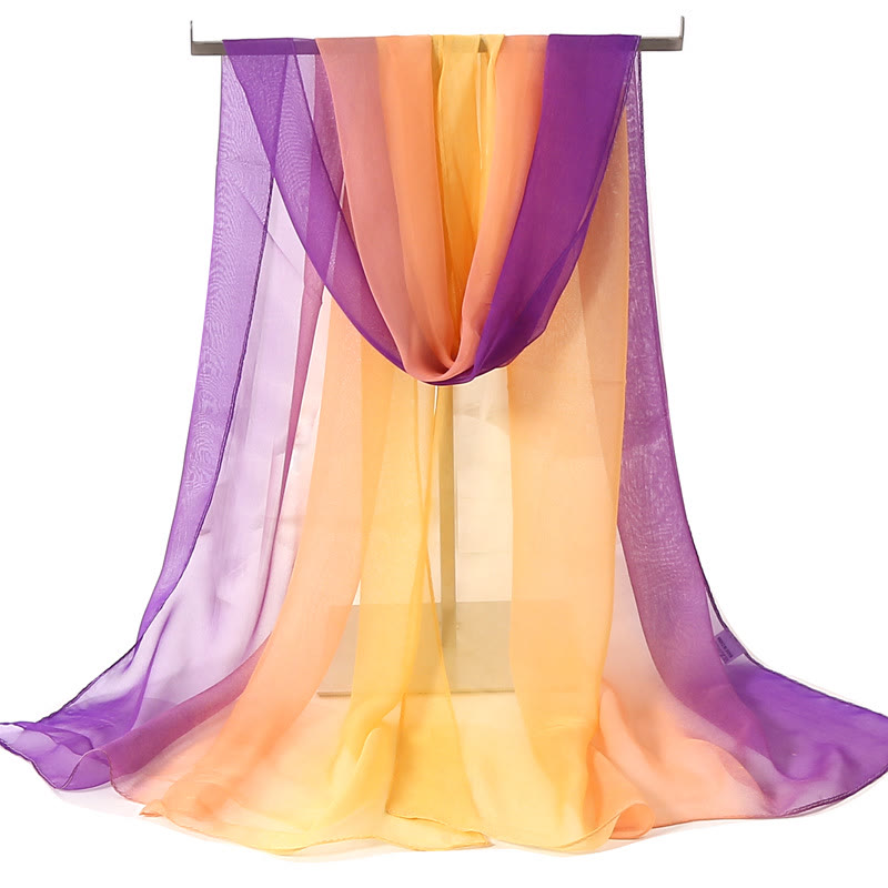 Women's Soft Solid Color Summer Sunscreen Thin Scarf - #20 MediumOrchid - image 21