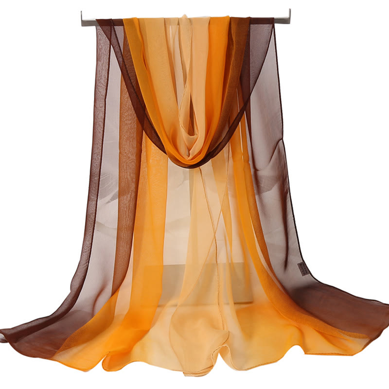Women's Soft Solid Color Summer Sunscreen Thin Scarf - #17 SaddleBrown - image 18