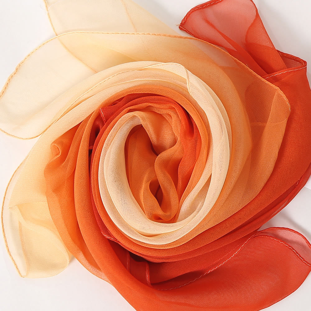 Women's Soft Solid Color Summer Sunscreen Thin Scarf - image 1