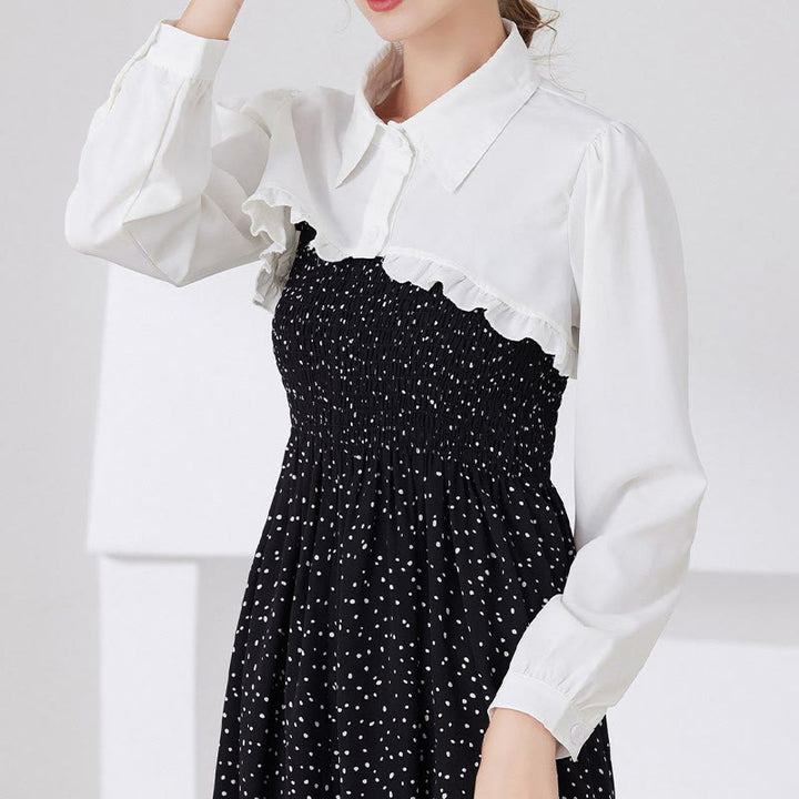 Short Capelet For Sunscreen Detachable Half Shirt Blouse - image 2