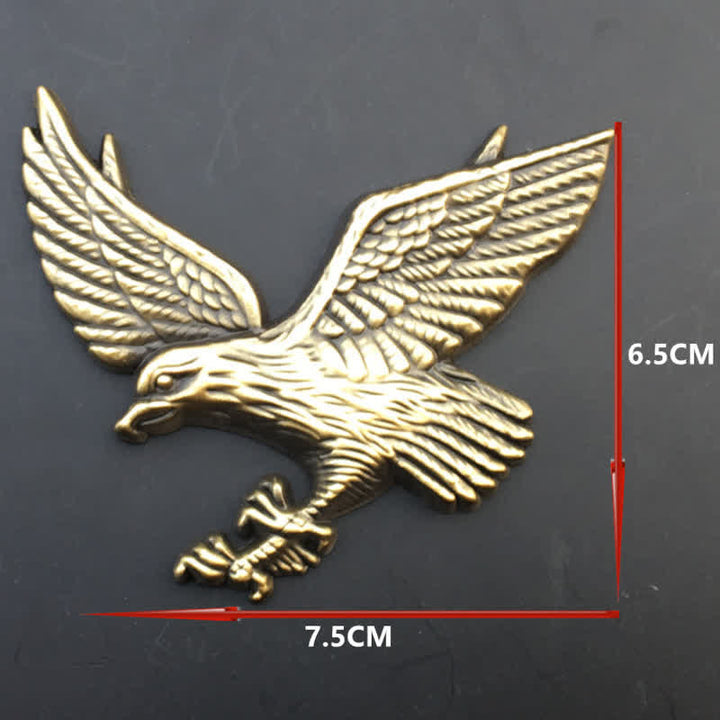 Flying Eagle Metal Sticker Car Badge - image 1