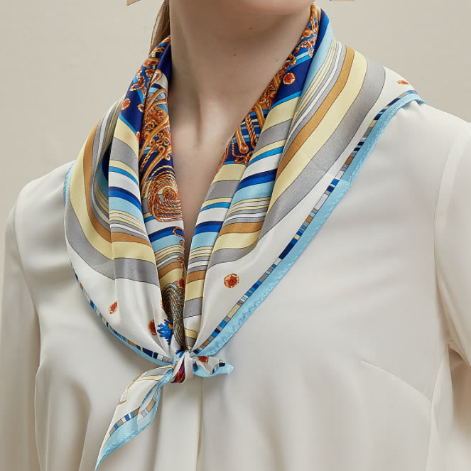 Women's Voice Hides The Heart Spring Silk Thin Scarf - Voice Hides The Heart - image 0