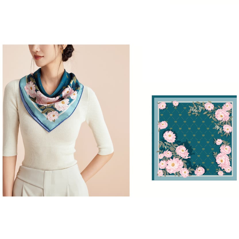 Women's Sweet Memories Spring Silk Thin Scarf - image 3