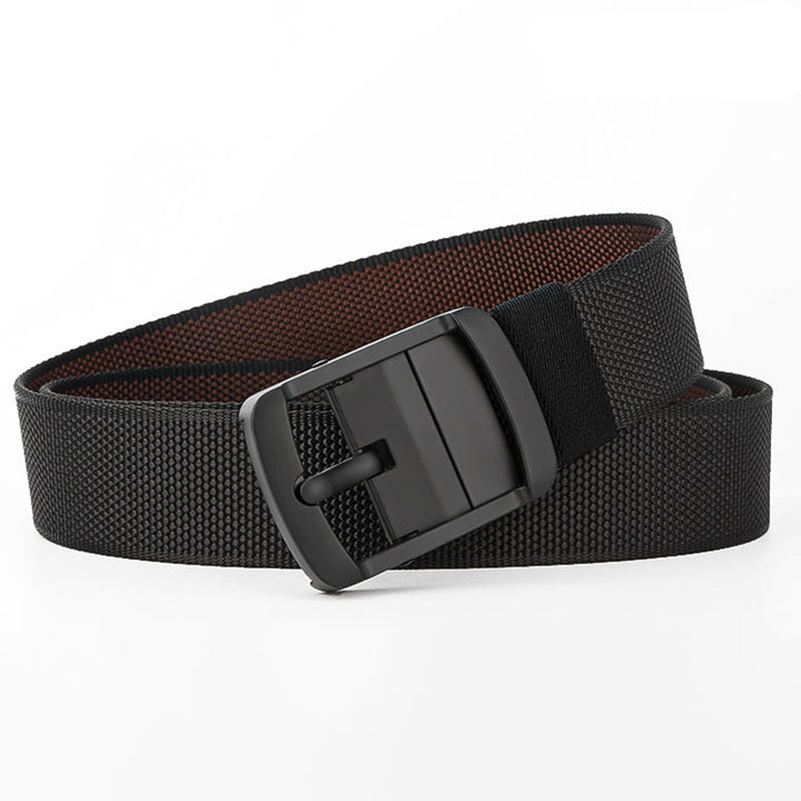 Men's Two Side Use Rotatable Buckle Sports Belt - image 11