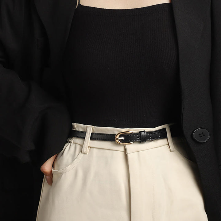 Detachable Leather Belt Women's Dual Use Corset Belt - image 2