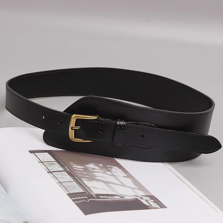 Girdle Waistband Women's Genuine Leather Corset Belt - image 5