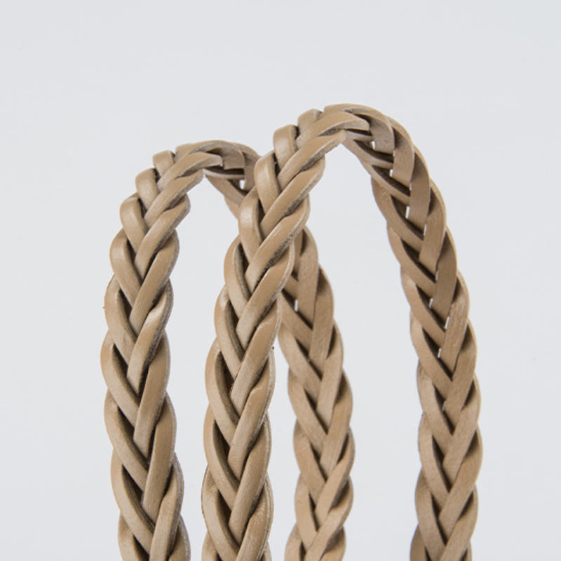 Vintage Braided Belt Girdle Waist Belt Without Holes - image 7