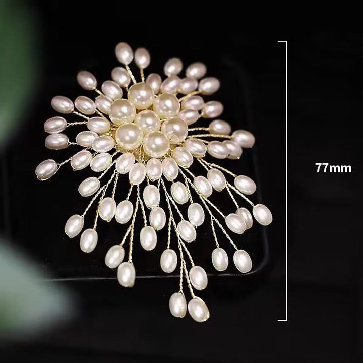 Elegant Imitation Pearl Brooch For Women Wedding Accessories - image 4
