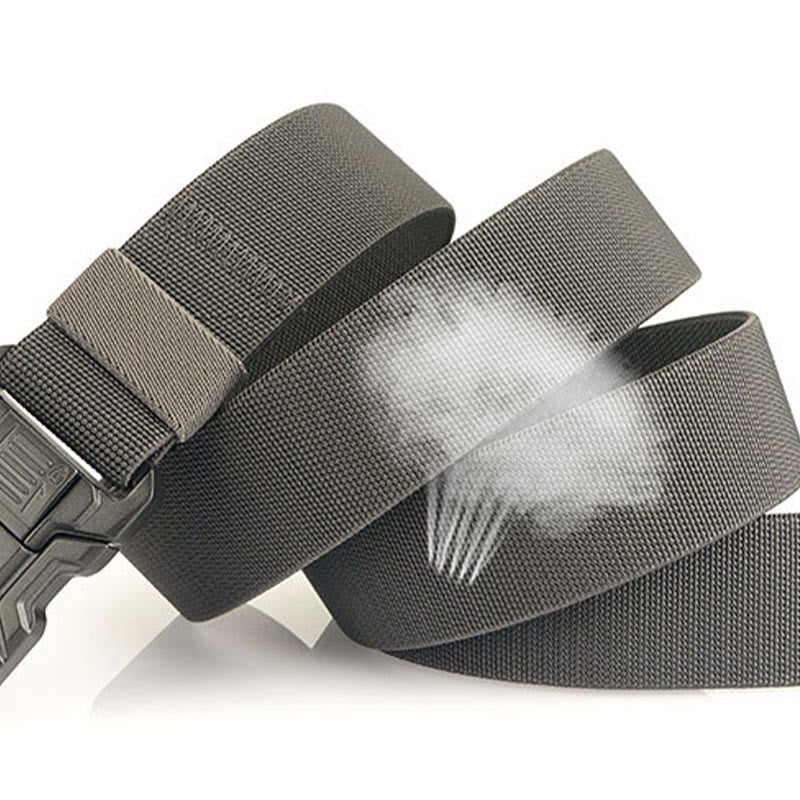 Men's Tactical Belt Elastic Quick Release Nylon Belt - image 5