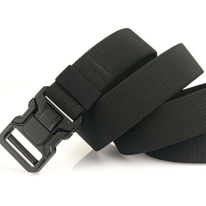 Men's Tactical Belt Elastic Quick Release Nylon Belt - image 2