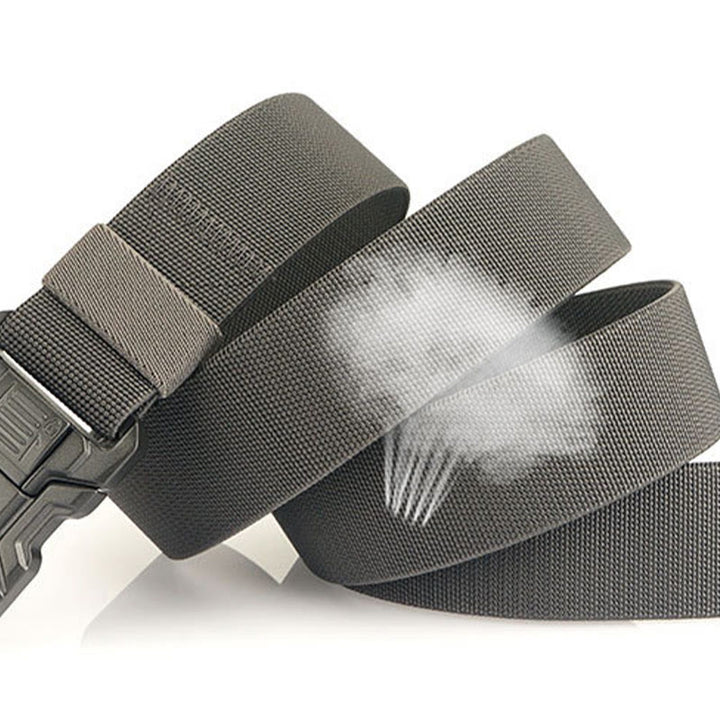 Men's Tactical Belt Elastic Quick Release Nylon Belt - image 5