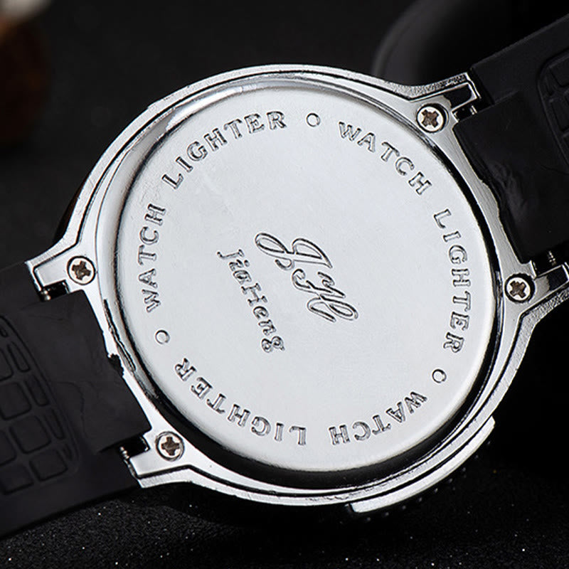 Luxurious Wrist Watch Refillable Butane Lighter  - image 7