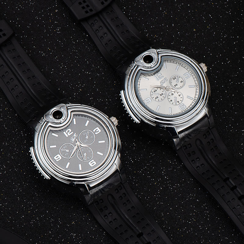 Luxurious Wrist Watch Refillable Butane Lighter  - image 4