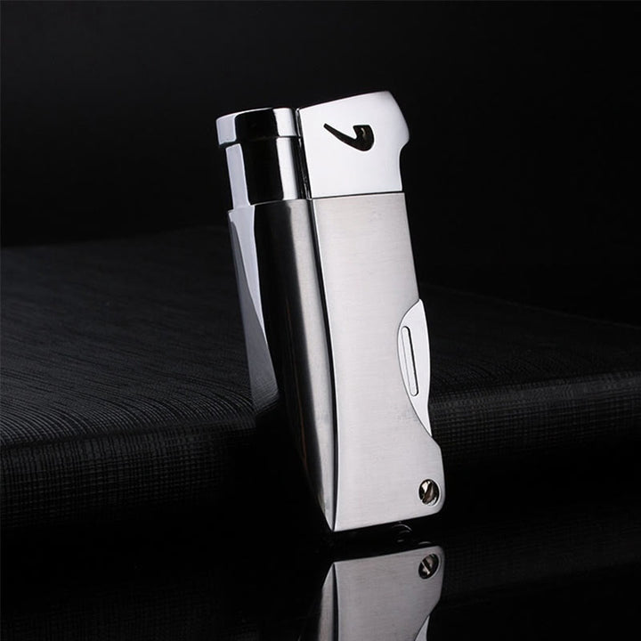 4 in 1 Pipe Special Tools Oblique Fire Refillable Butane Lighter  - image 5