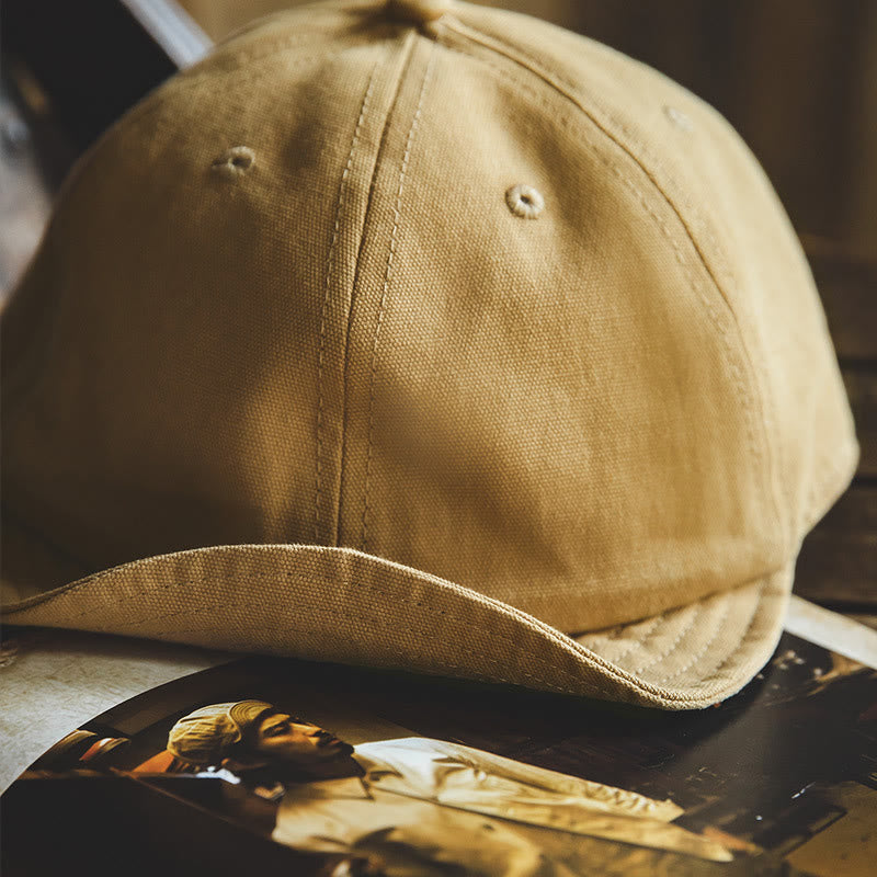 Men's Casual Denim Short Brim Octagonal Newsboy Beret Cap - image 8