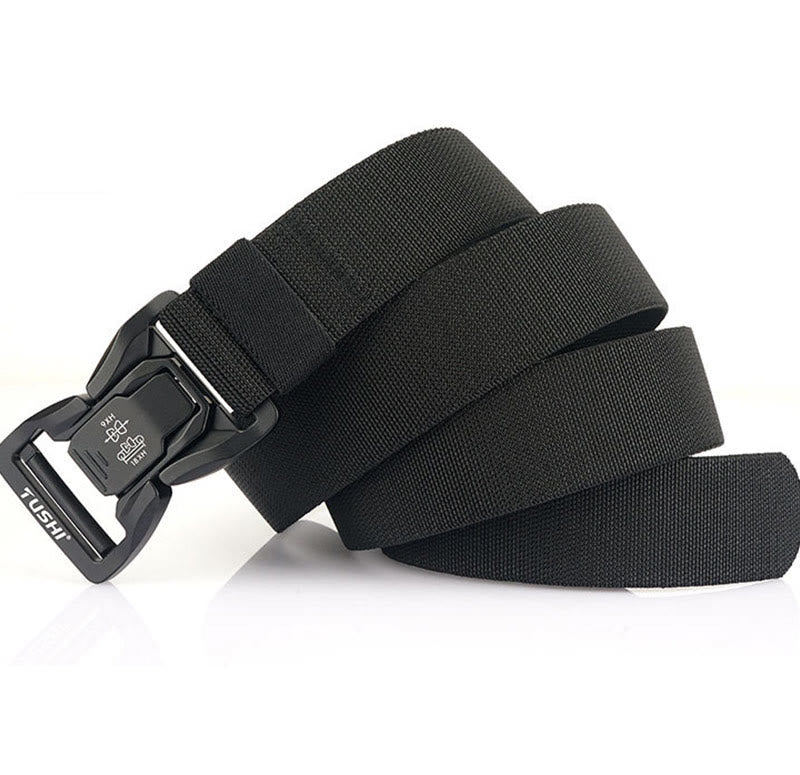 Men's Outdoor Tactical Belt Elastic Quick Release Waistband - image 1