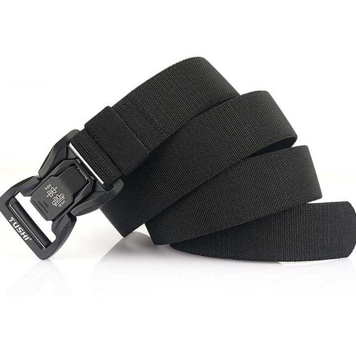 Men's Outdoor Tactical Belt Elastic Quick Release Waistband - image 1