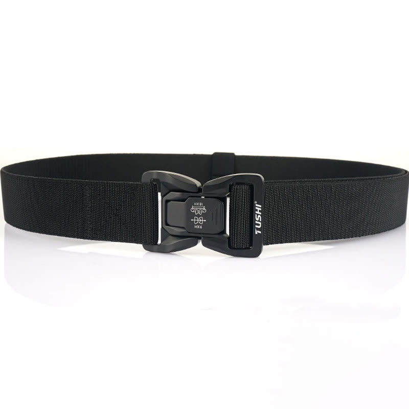 Men's Outdoor Tactical Belt Elastic Quick Release Waistband - image 2