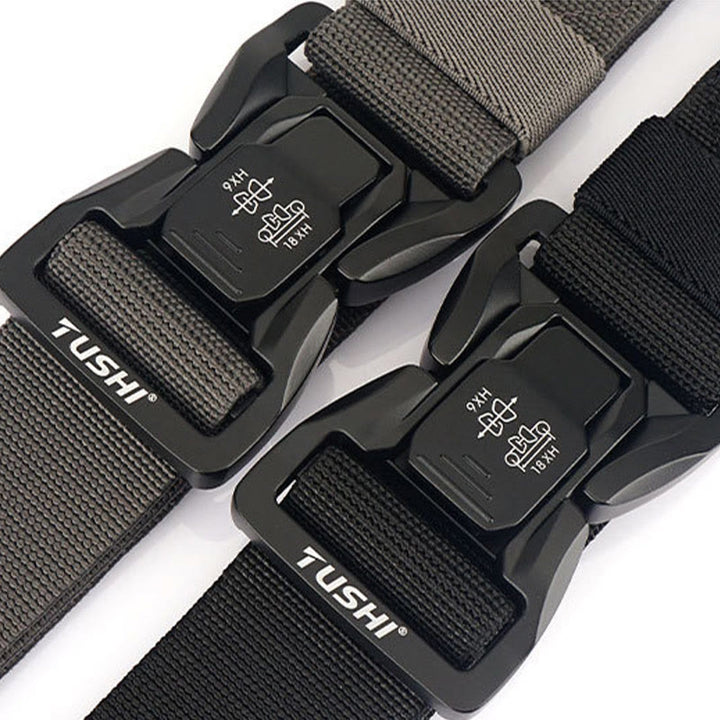Men's Outdoor Tactical Belt Elastic Quick Release Waistband - image 7