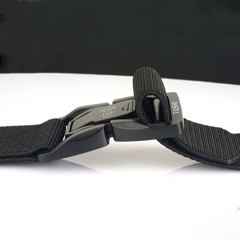 Men's Outdoor Tactical Belt Elastic Quick Release Waistband - image 3