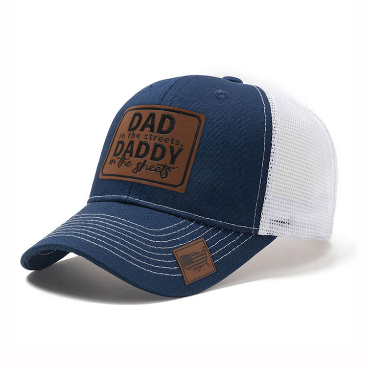 Dad In The Street Adjustable Trucker Hat - Blue - Adjustable (About 22 7/8"-24 1/2") - image 6
