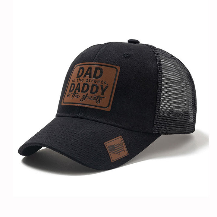 Dad In The Street Adjustable Trucker Hat - Black - Adjustable (About 22 7/8"-24 1/2") - image 0