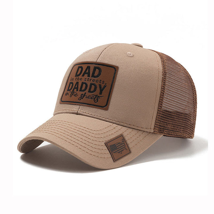 Dad In The Street Adjustable Trucker Hat - Brown - Adjustable (About 22 7/8"-24 1/2") - image 2
