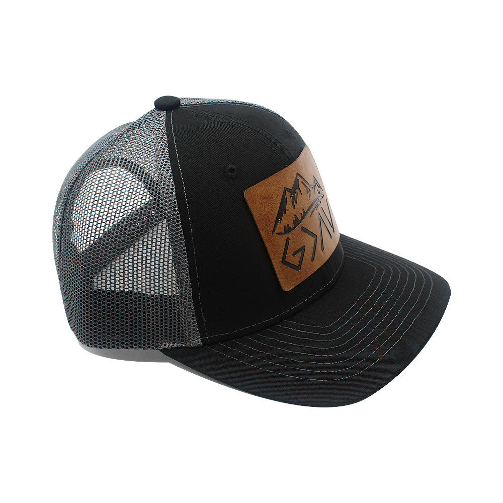 God Is Greater Than The Highs And Lows Adjustable Trucker Hat