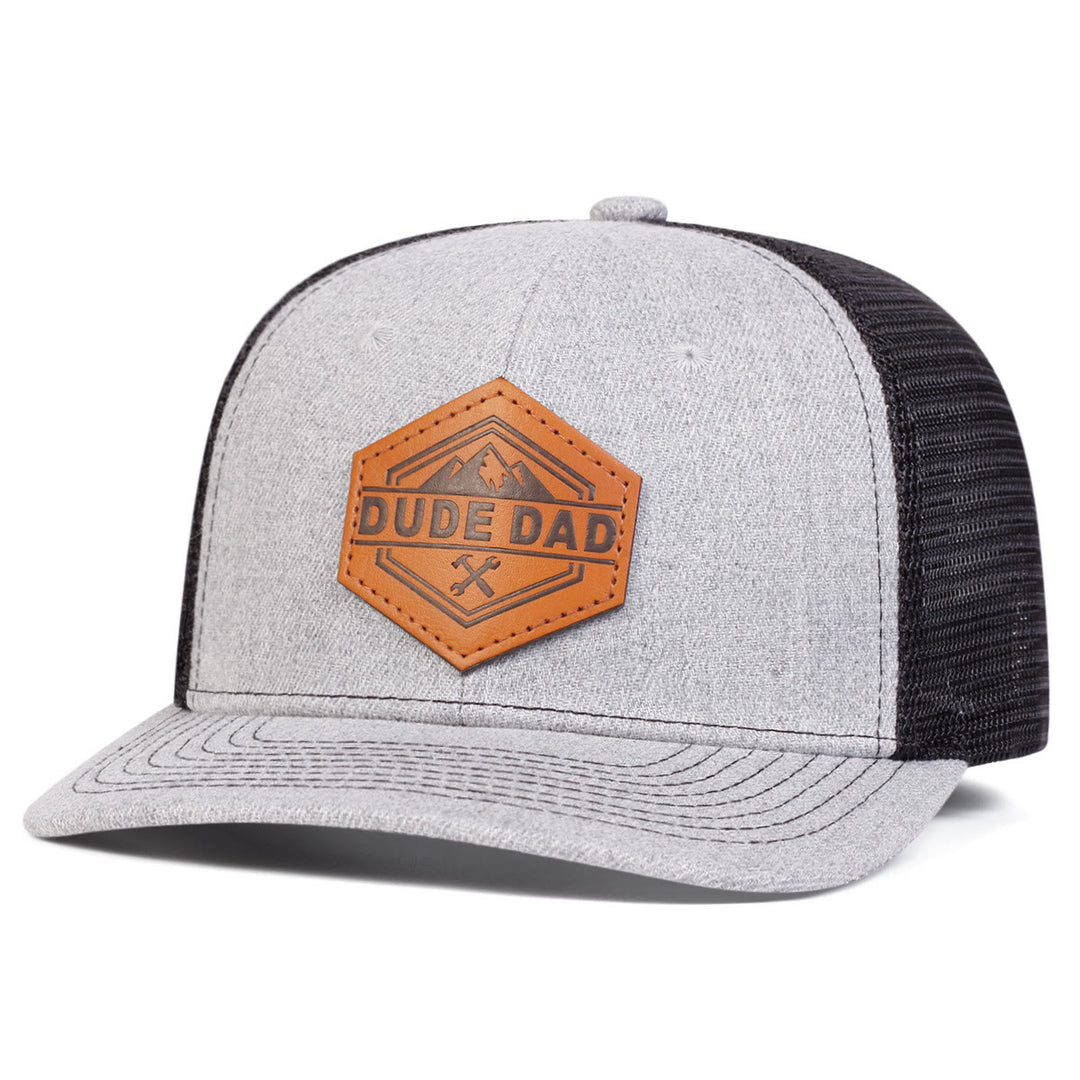 Men's Dude Dad Adjustable Outdoor Trucker Hat - Light Gray - Adjustable (About 22"-23 5/8") - image 4