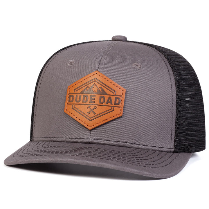 Men's Dude Dad Adjustable Outdoor Trucker Hat - Gray - Adjustable (About 22"-23 5/8") - image 7