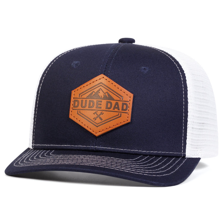 Men's Dude Dad Adjustable Outdoor Trucker Hat - Navy - Adjustable (About 22"-23 5/8") - image 6