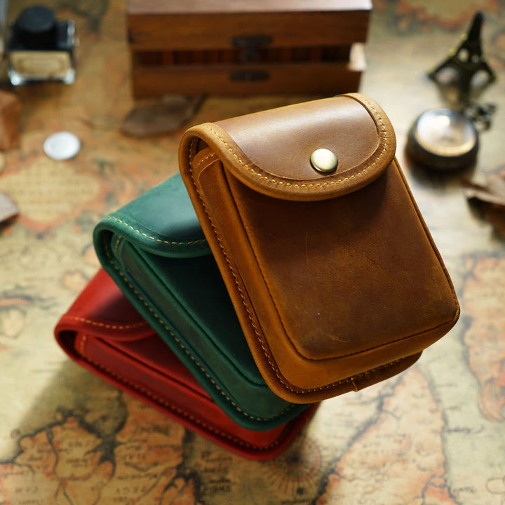 Mini Coin Purse Retro Hanging Storage Belt Bag - image 5