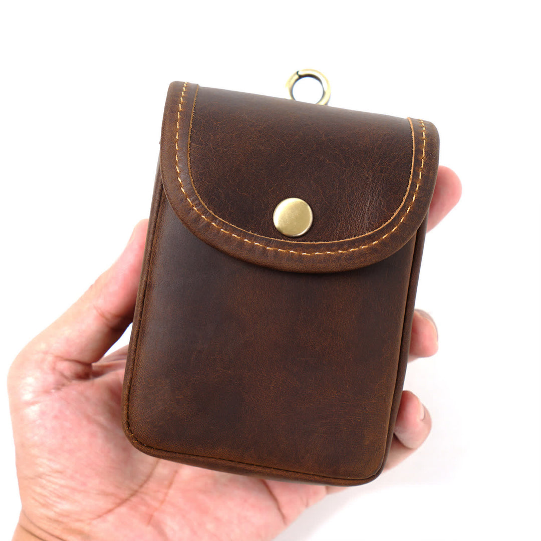 Mini Coin Purse Retro Hanging Storage Belt Bag - image 9