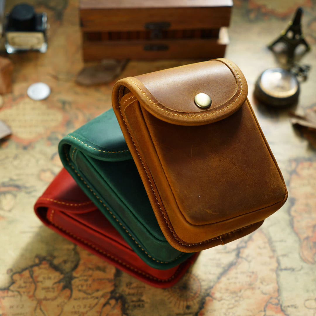 Mini Coin Purse Retro Hanging Storage Belt Bag - image 5