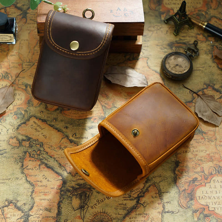 Mini Coin Purse Retro Hanging Storage Belt Bag - image 3