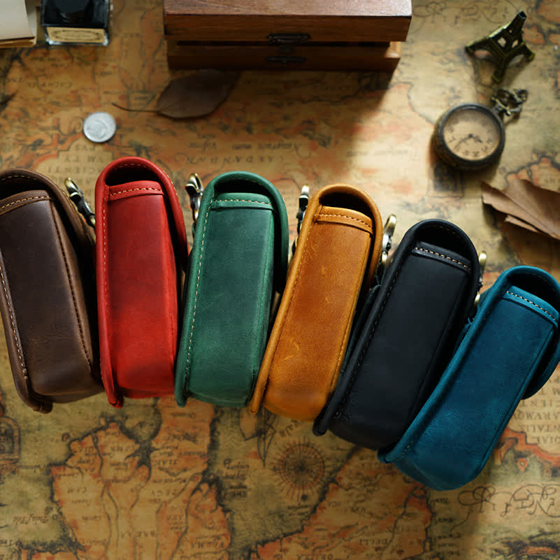 Mini Coin Purse Retro Hanging Storage Belt Bag - image 4