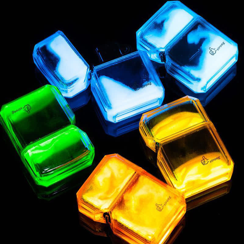 Cool Fluorescent Color Quicksand Refillable Butane Lighter - image 8