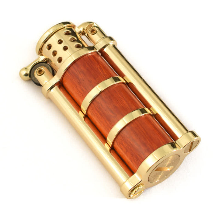 Antique Style Wooden Shell Refillable Kerosene Lighter - Style #1 - image 2