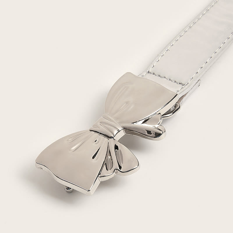 Women's Bowknot Buckle Waist Belt