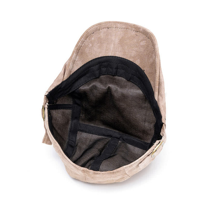 Spring Stylish Tie-dyed Newsboy Cotton Beret Hat