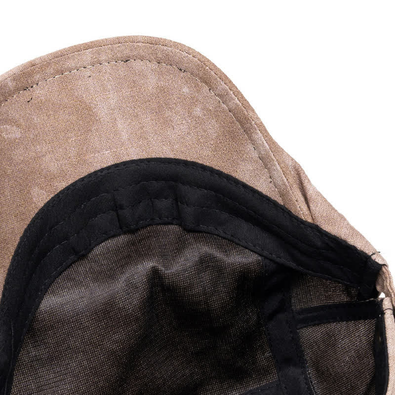 Spring Stylish Tie-dyed Newsboy Cotton Beret Hat - image 8