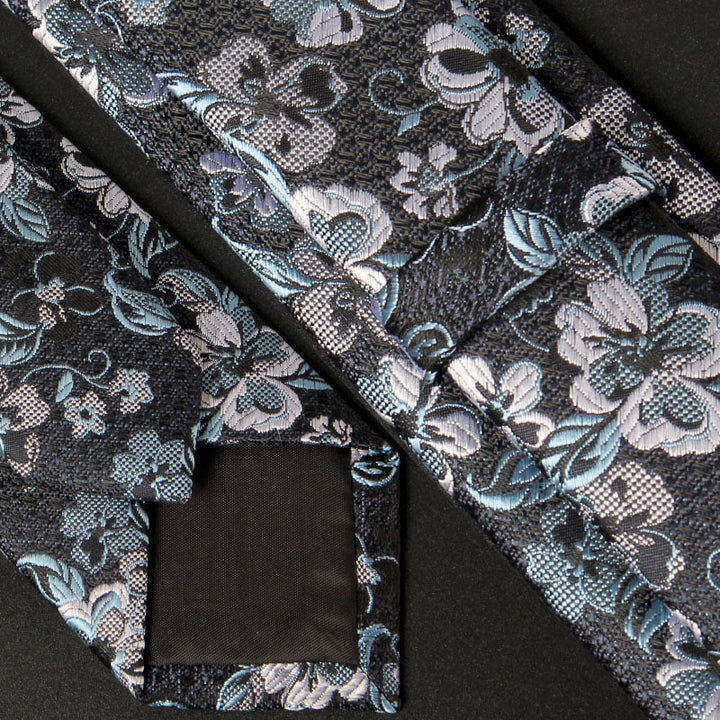 Men's Blooming Flowers Tender Pattern Necktie - image 3