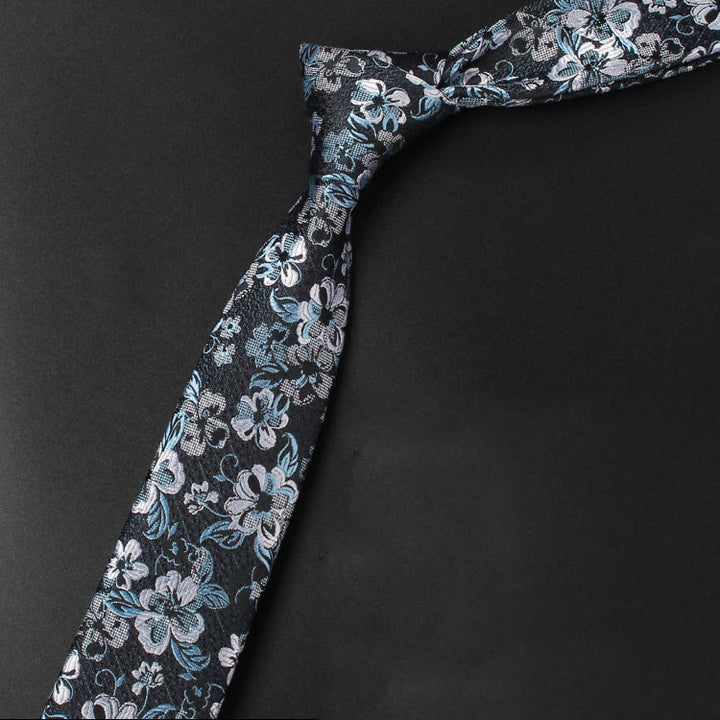 Men's Blooming Flowers Tender Pattern Necktie - image 2