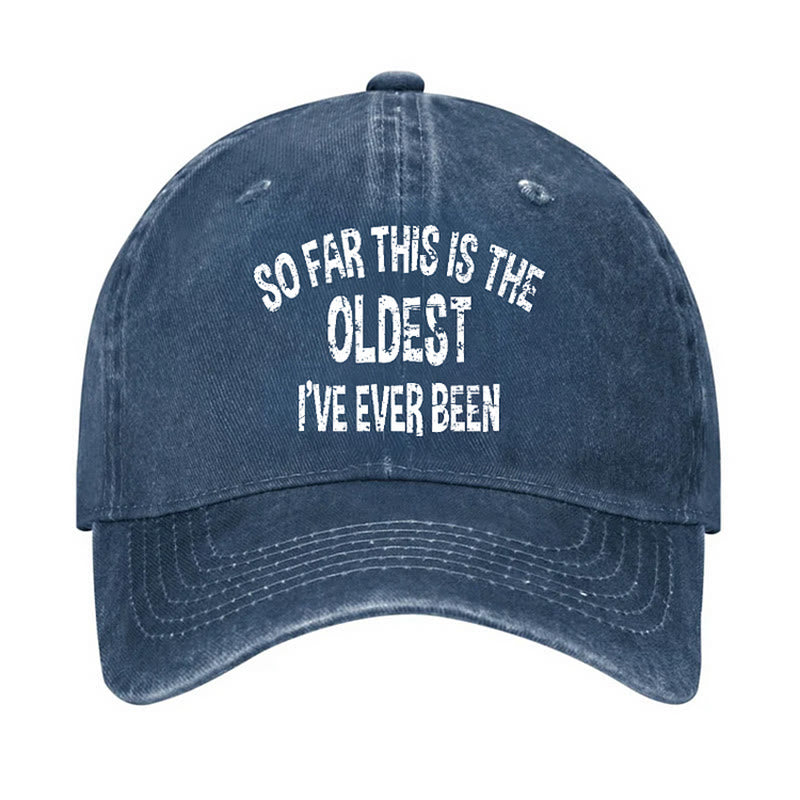 So Far This Is The Oldest Adjustable Baseball Cap
