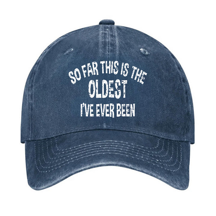 So Far This Is The Oldest Adjustable Baseball Cap