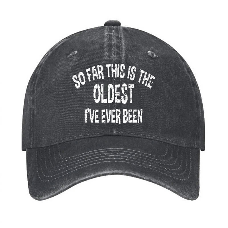 So Far This Is The Oldest Adjustable Baseball Cap