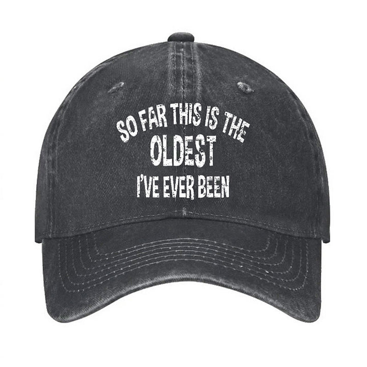 So Far This Is The Oldest Adjustable Baseball Cap