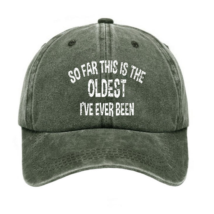 So Far This Is The Oldest Adjustable Baseball Cap