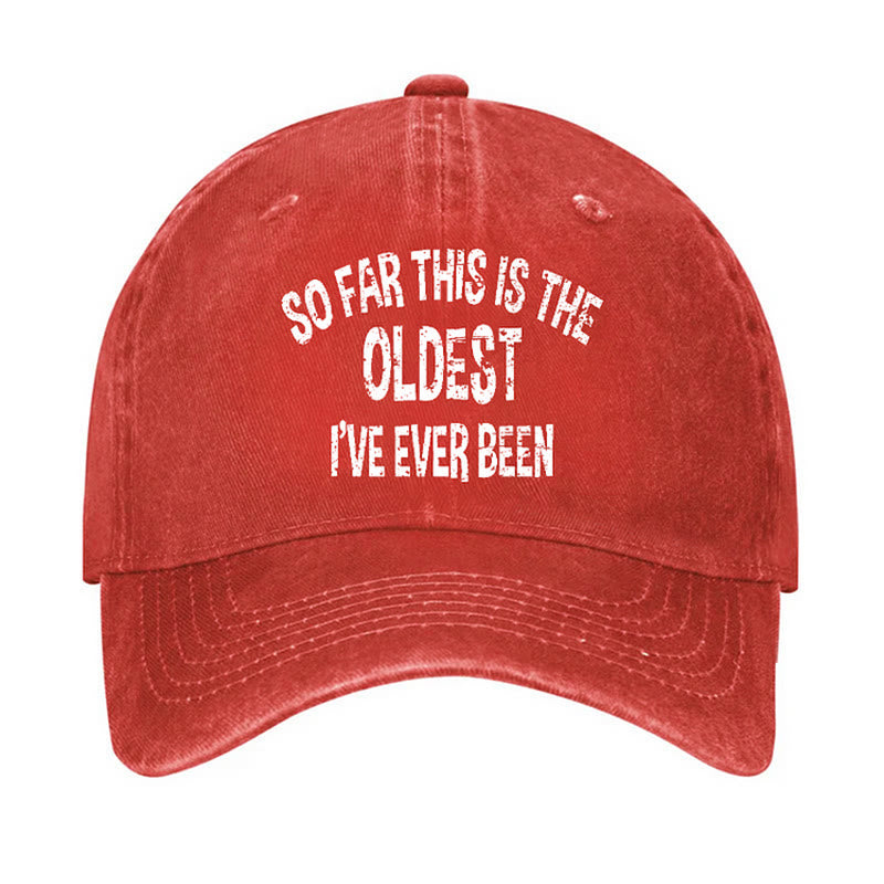 So Far This Is The Oldest Adjustable Baseball Cap